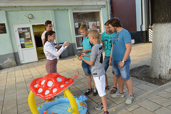 В ДЕНЬ ФИЗКУЛЬТУРНИКА  РЯЗГМУ ПРЕДСТАВИЛ СПОРТИВНЫЕ ПЛОЩАДКИ НА ОБЩЕГОРОДСКОЙ АКЦИИ