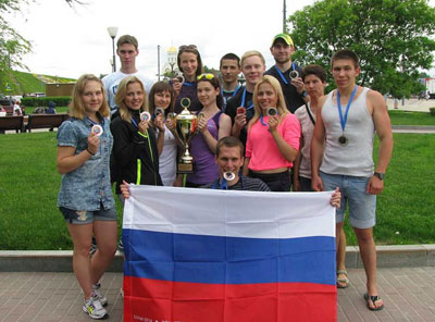 Отличные результаты на Всероссийской студенческой Спартакиаде  