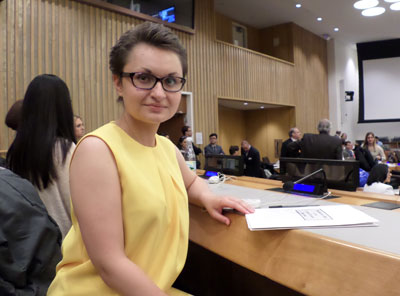 ПРЕПОДАВАТЕЛЬ РЯЗГМУ ПРИНЯЛА УЧАСТИЕ    В ЕЖЕГОДНОМ «ДНЕ ПСИХОЛОГИИ В ООН»   