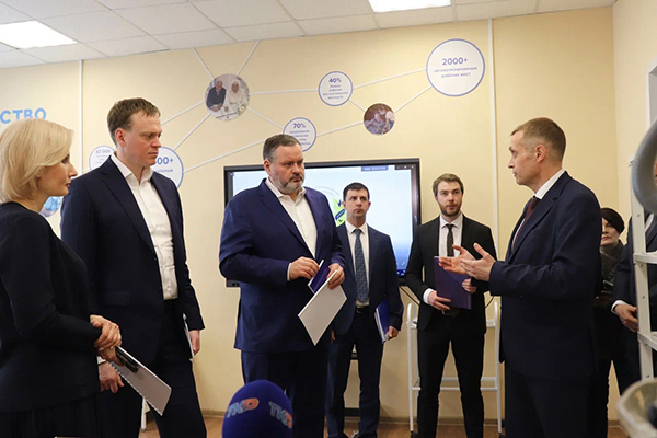 РЯЗГМУ ПОСЕТИЛ МИНИСТР ТРУДА И СОЦИАЛЬНОЙ ЗАЩИТЫ РОССИЙСКОЙ ФЕДЕРАЦИИ 