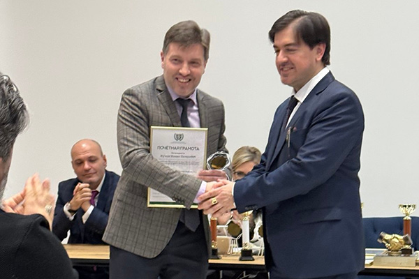 РАБОТА РЯЗГМУ В ОБЛАСТИ МЕДИЦИНСКОГО ПРАВОВОГО ОБРАЗОВАНИЯ БЫЛА ОТМЕЧЕНА ГРАМОТОЙ АССОЦИАЦИИ ПО ЗАЩИТЕ ПРАВ В СФЕРЕ ЗДРАВООХРАНЕНИЯ