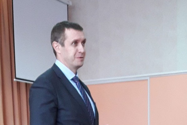 Встреча ректора с учащимися школы № 64