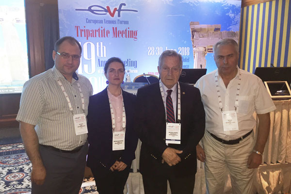 RSMU Staff Research Work Called Best at European Venous Forum in Greece