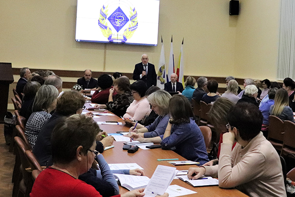В РЯЗГМУ ОБСУЖДАЮТ АКТУАЛЬНЫЕ ВОПРОСЫ В ОБЛАСТИ ГИГИЕНЫ