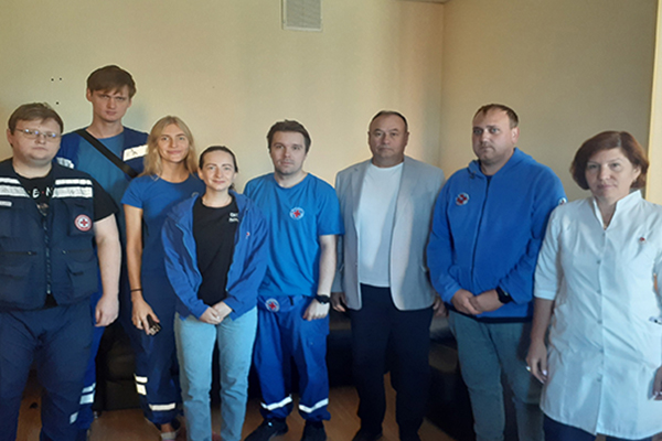 На областной станции скорой помощи прошла встреча главврача с молодыми специалистами - выпускниками РязГМУ