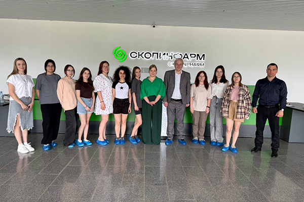 ПОЕЗДКА СТУДЕНТОВ 2 КУРСА СПО НА ООО «СКОПИНФАРМ»