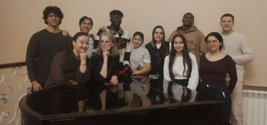 les étudiants de l'Université ont visité la Philharmonie régionale