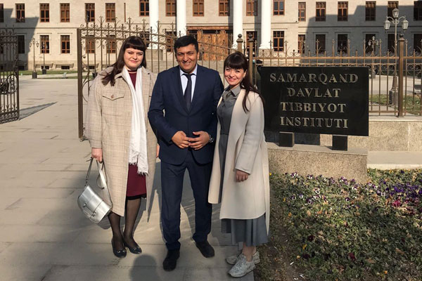 RSMU Professors Lecture at Samarkand State Medical Institute