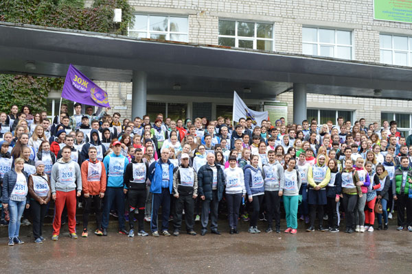 Более 350 студентов РязГМУ вышли на старт «Кросса нации - 2016»