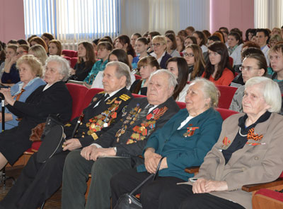 ВСТРЕЧА С ВЕТЕРАНАМИ ВЕЛИКОЙ ОТЕЧЕСТВЕННОЙ ВОЙНЫ
