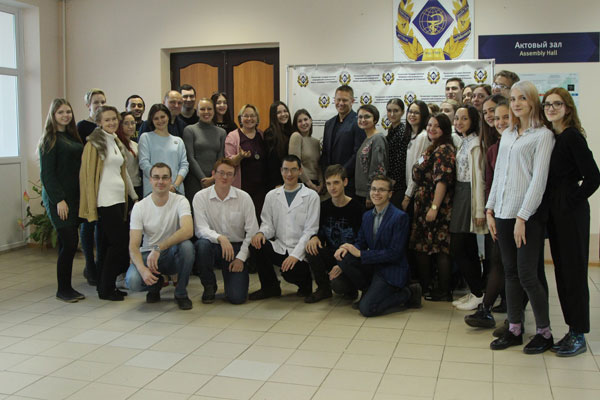 Kristianstad university professor Martin Persson visits RSMU