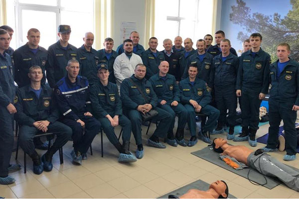 В РЯЗГМУ ОБУЧАЮТ СПАСАТЕЛЕЙ ОСНОВАМ ПЕРВОЙ ПОМОЩИ