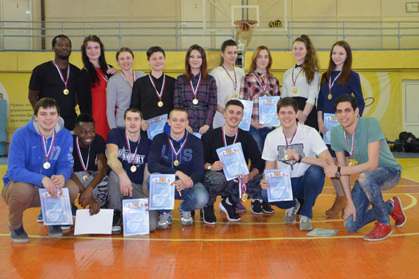 Успех наших студентов на Спартакиаде среди высших учебных заведений