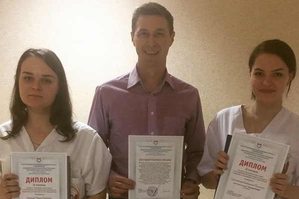 Успешное выступление студентов РязГМУ на I Всероссийской олимпиаде по акушерству и гинекологии