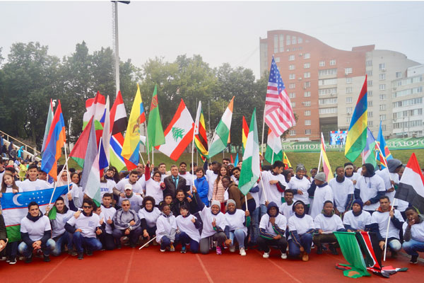 “WORKOUT WITH THE CHAMPION” BROUGHT STUDENTS FROM 50 COUNTRIES TOGETHER
