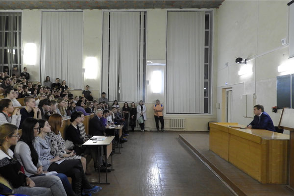 Встреча ректора со студентами