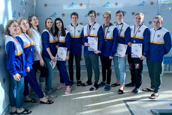 СБОРНАЯ РЯЗГМУ ПО ПЛАВАНИЮ – ПРИЗЕР СОРЕВНОВАНИЙ СПАРТАКИАДЫ СРЕДИ СТУДЕНТОВ РЯЗАНСКОЙ ОБЛАСТИ