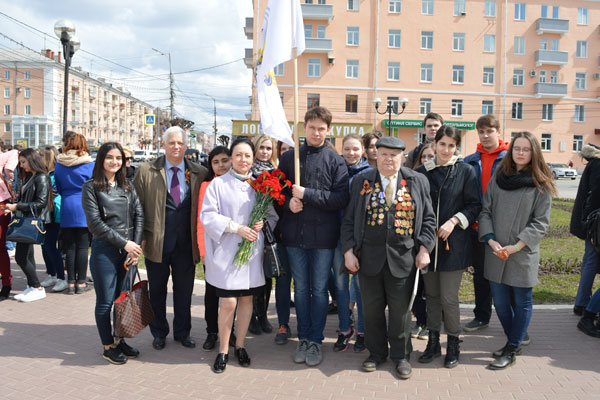 СТУДЕНТЫ РЯЗГМУ ПРИНЯЛИ УЧАСТИЕ В СТАРТЕ ПАТРИОТИЧЕСКОЙ АКЦИИ «ГЕОРГИЕВСКАЯ ЛЕНТОЧКА»