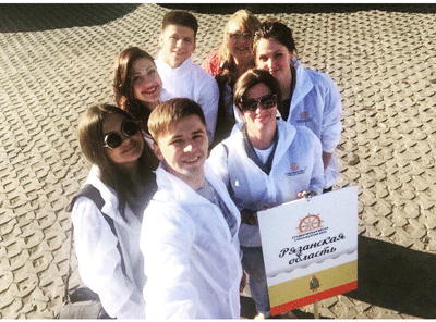 СТУДЕНТЫ РЯЗГМУ  ПРЕДСТАВИЛИ УНИВЕРСИТЕТ НА ПЛОЩАДКАХ ФЕСТИВАЛЯ «СТУДВЕСНА СТРАН БАЛТИИ»