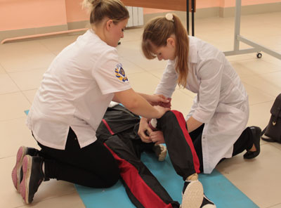 ШКОЛА ПЕРВОЙ ПОМОЩИ В  РЯЗГМУ