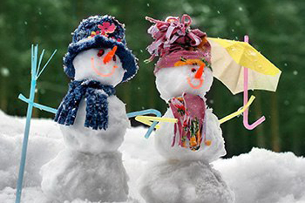 СТАРТОВАЛ КОНКУРС СНЕЖНЫХ ФИГУР 